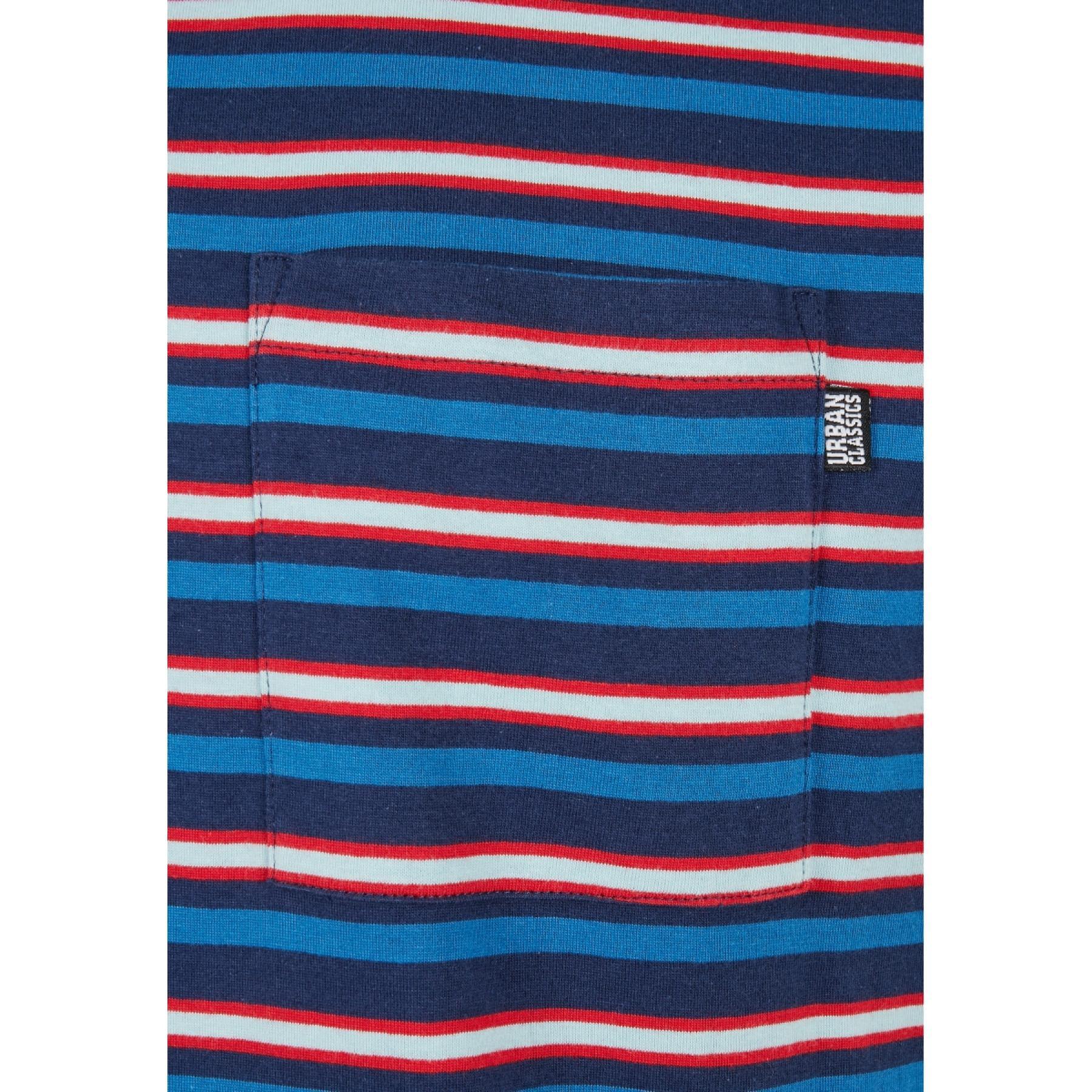 Camiseta Urban Classics fast stripe pocket