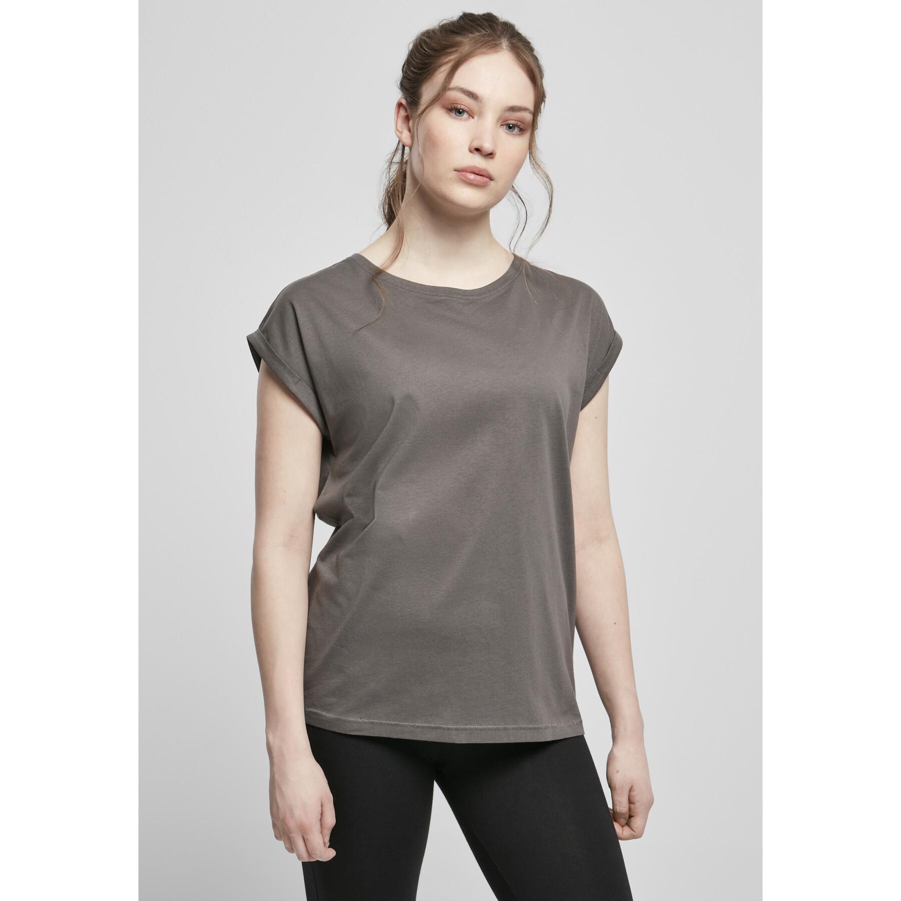 Camiseta mujer Urban Classics extended shoulder