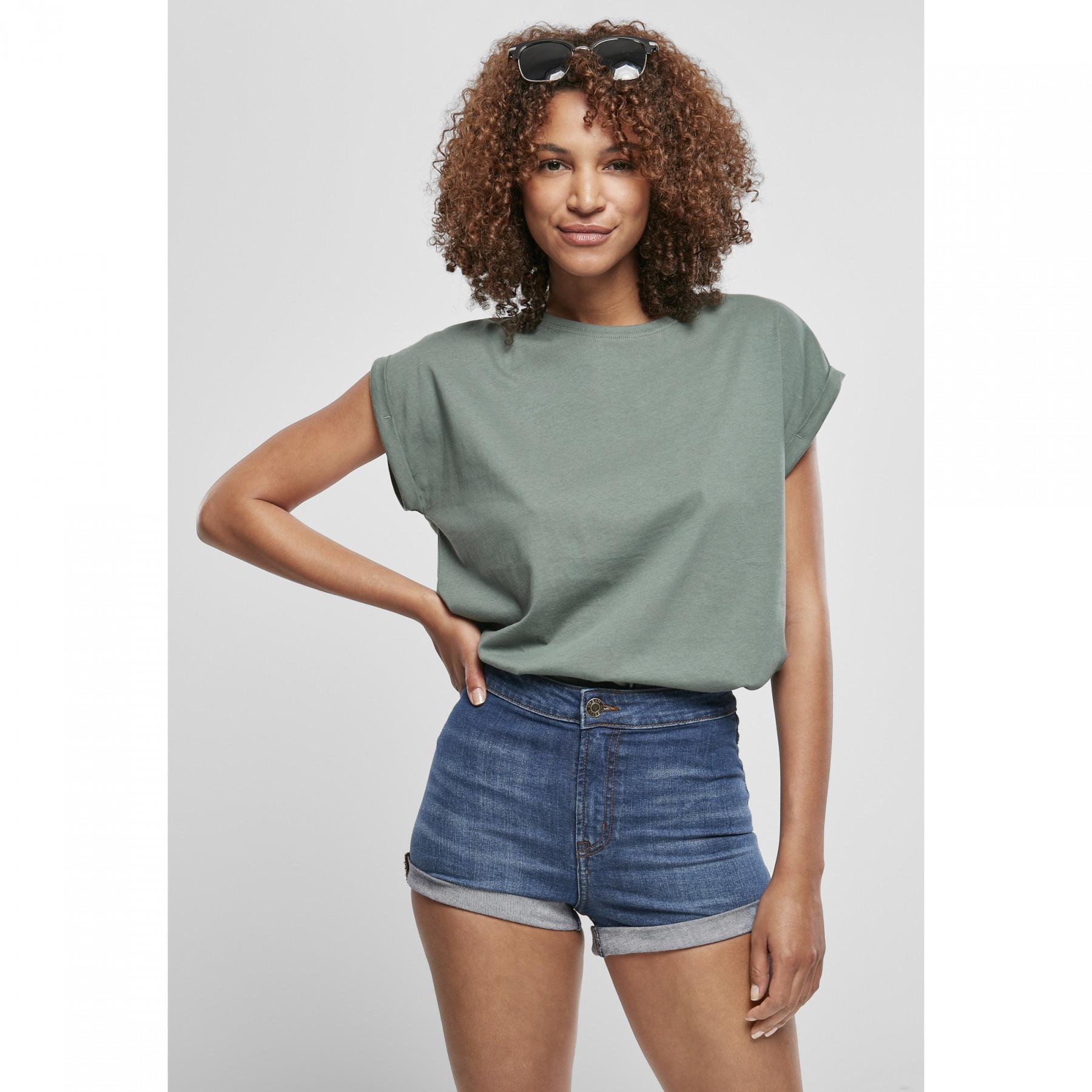 Camiseta mujer Urban Classics Extended Shoulder Tee