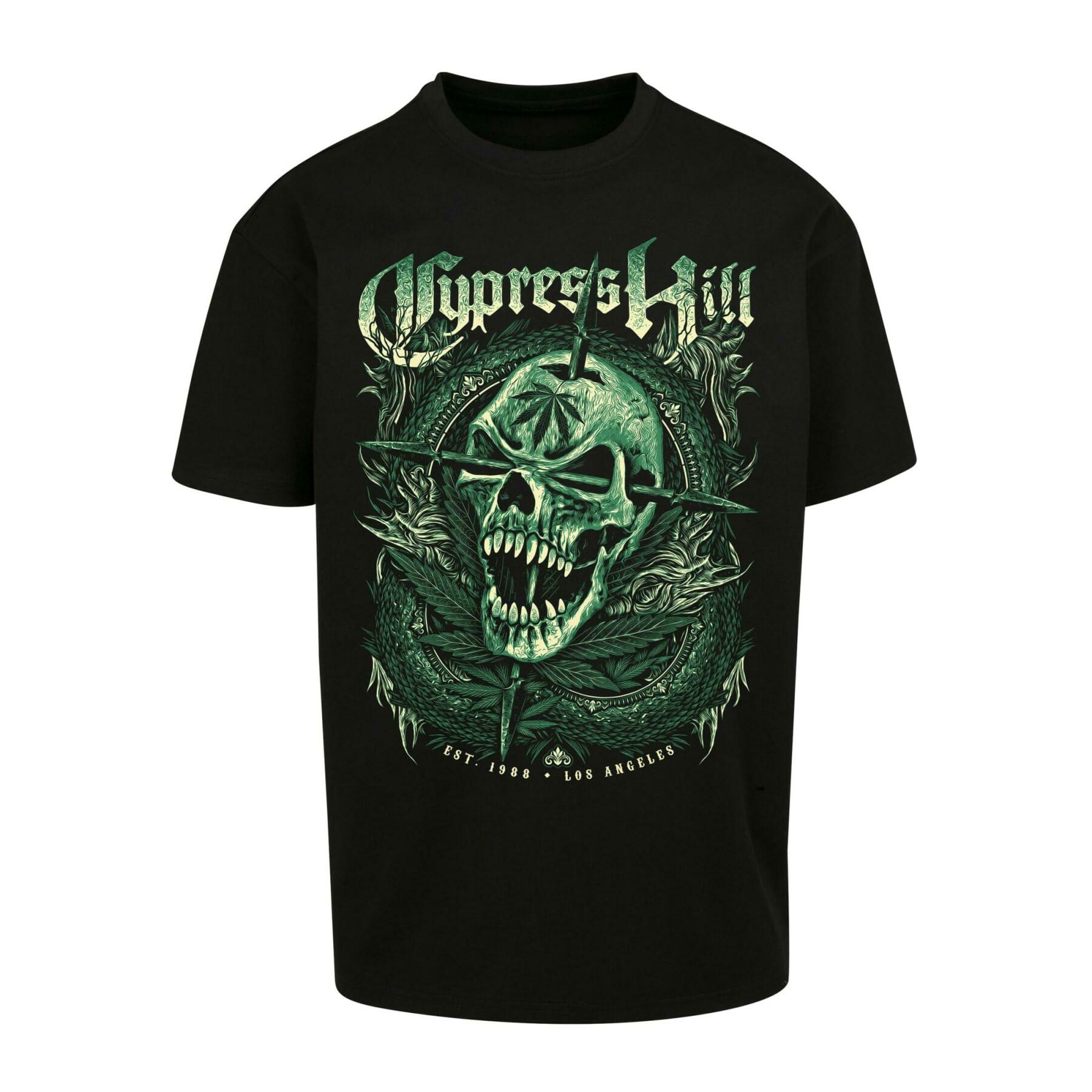 Camiseta con calavera y huesos cruzados Urban Classics Cypress Hill Oversize