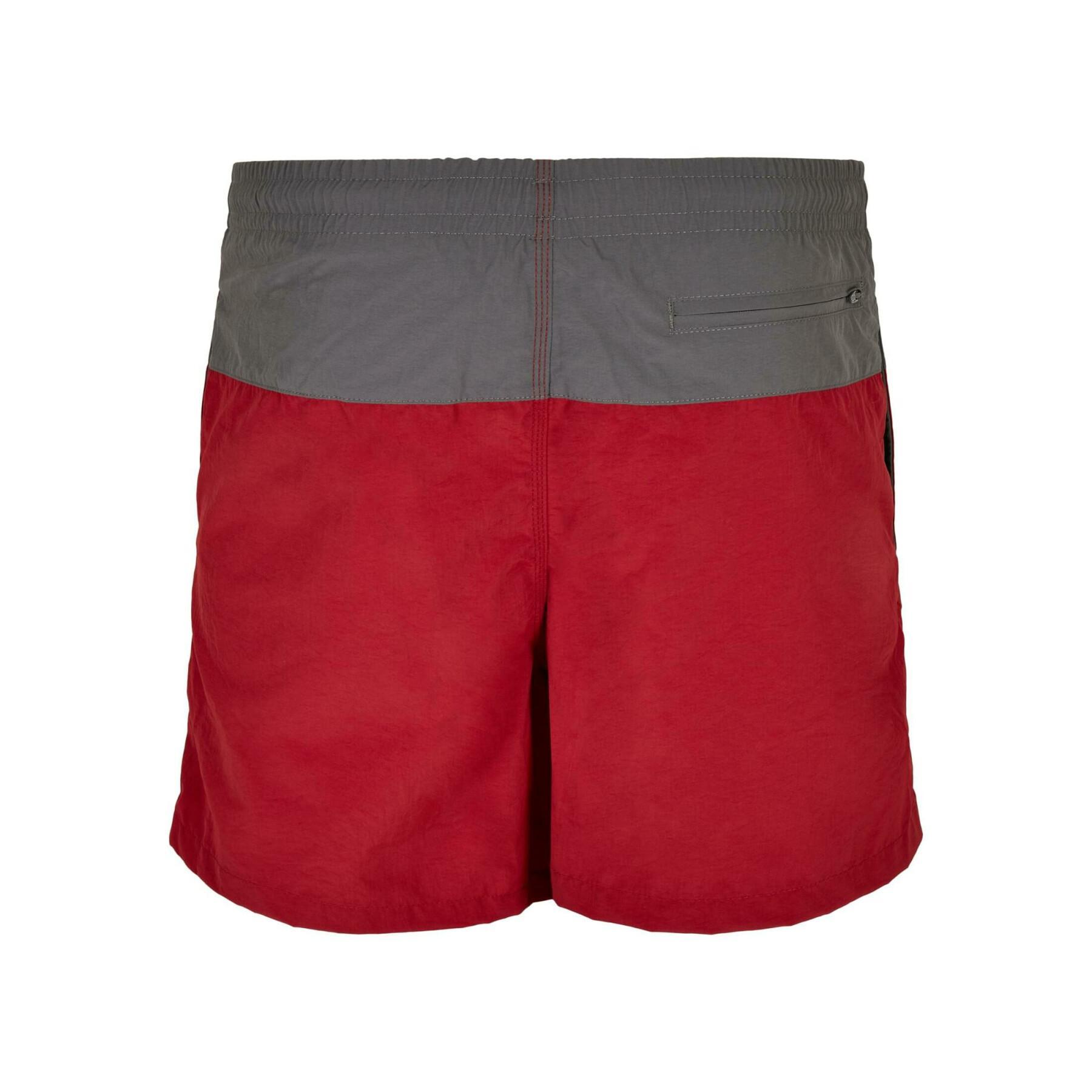Pantalones cortos de baño Urban Classics Block GT