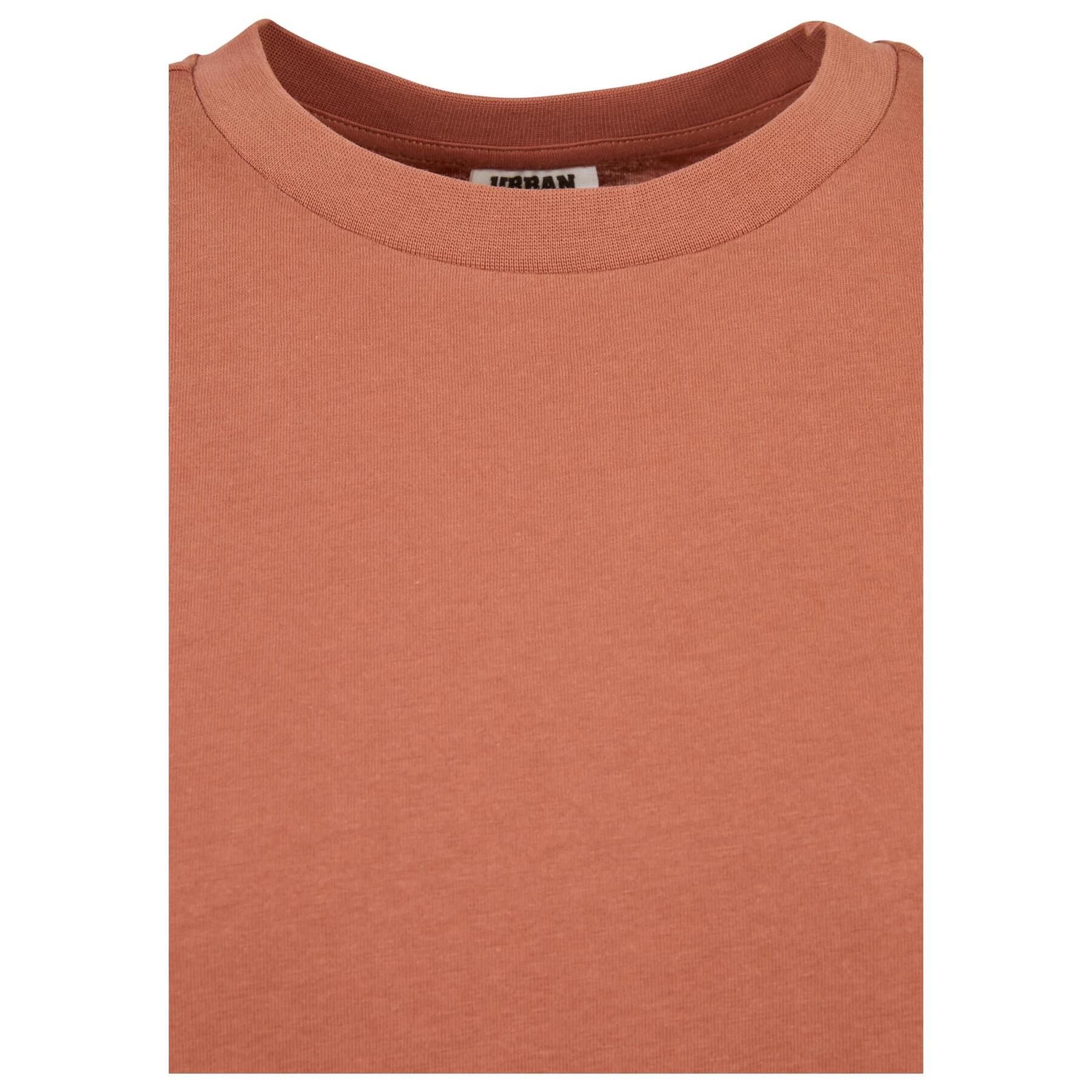 Vestido camiseta oversize con aberturas para mujer Urban Classics Organic
