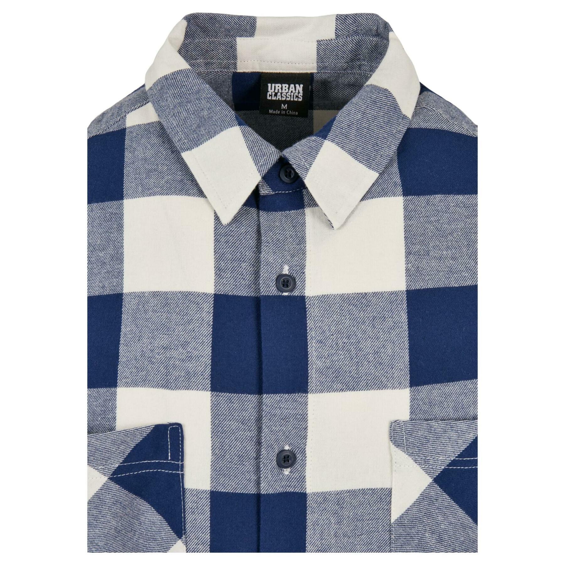 Camisa Urban Classics Long Oversized Checked GT