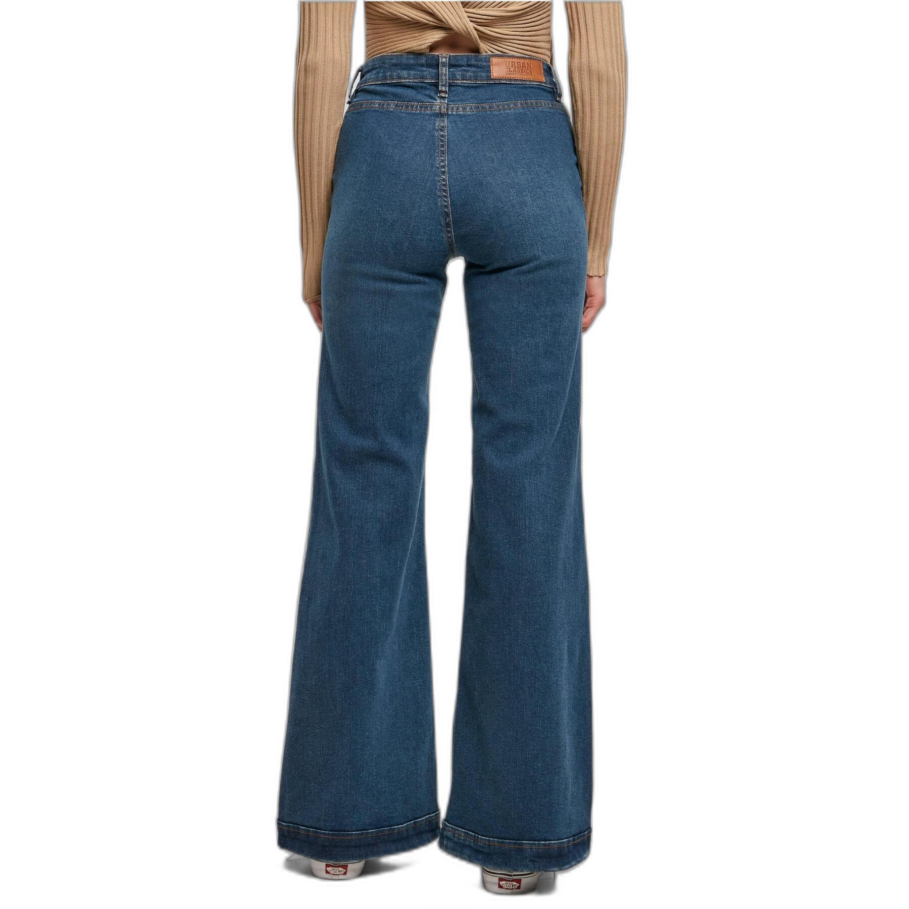 Jeans mujer acampanada Urban Classics Vintage