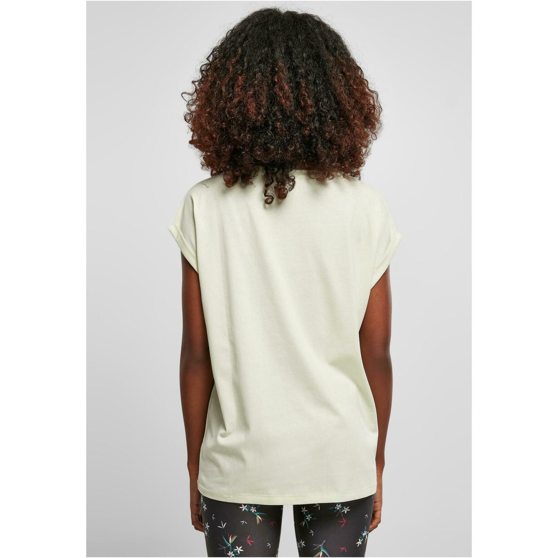 Camiseta de mujer Urban Classics Extended shoulder