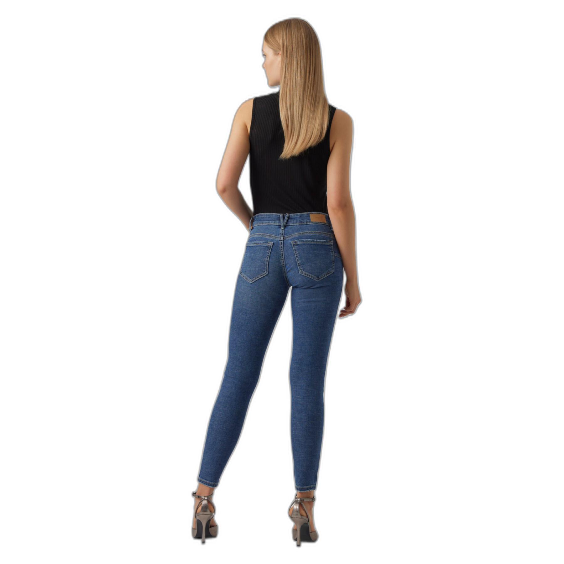 Jeans mujeres delgadas Vero Moda Robyn LR Push Up LI399