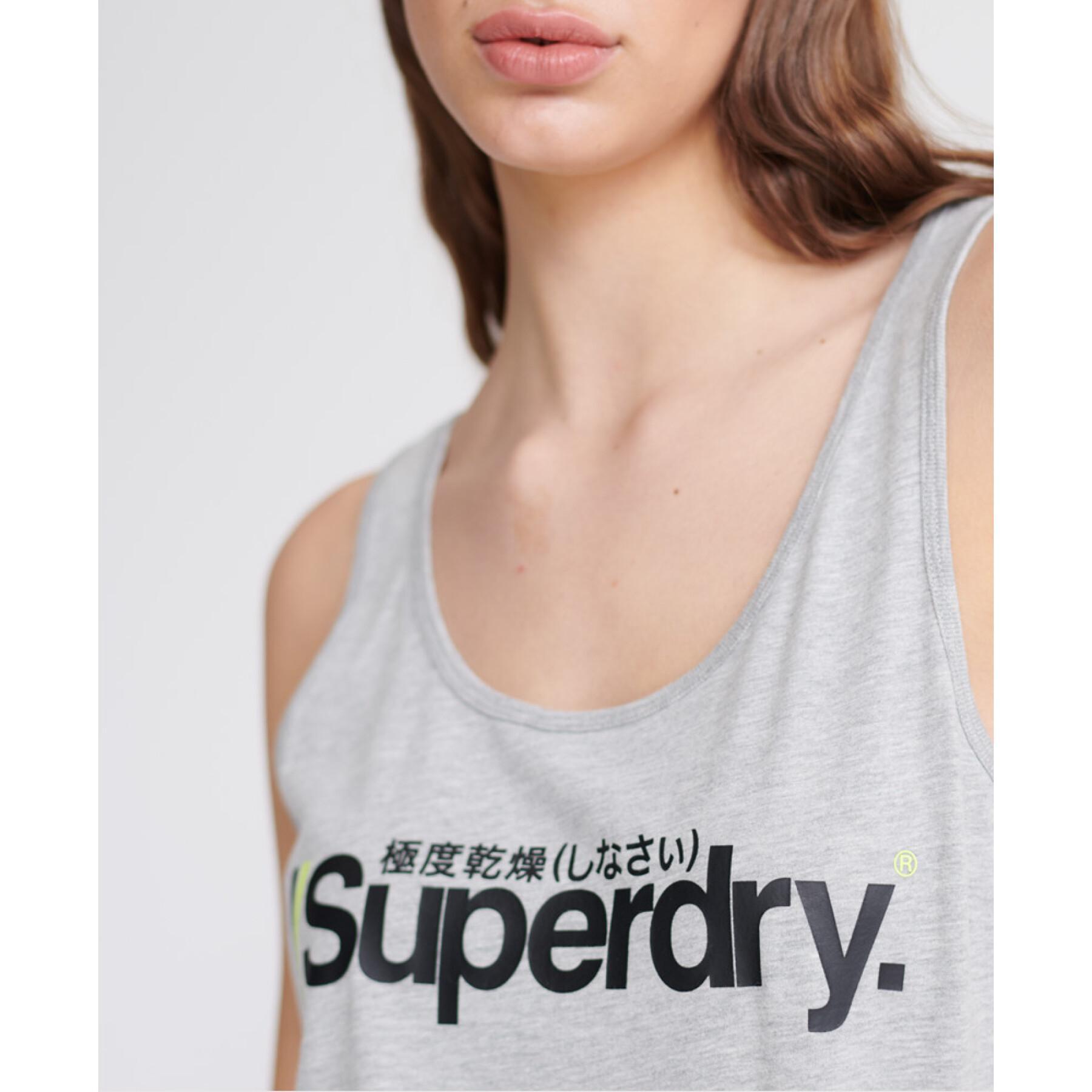 Camiseta deportiva clásica de mujer Superdry Swiss Logo