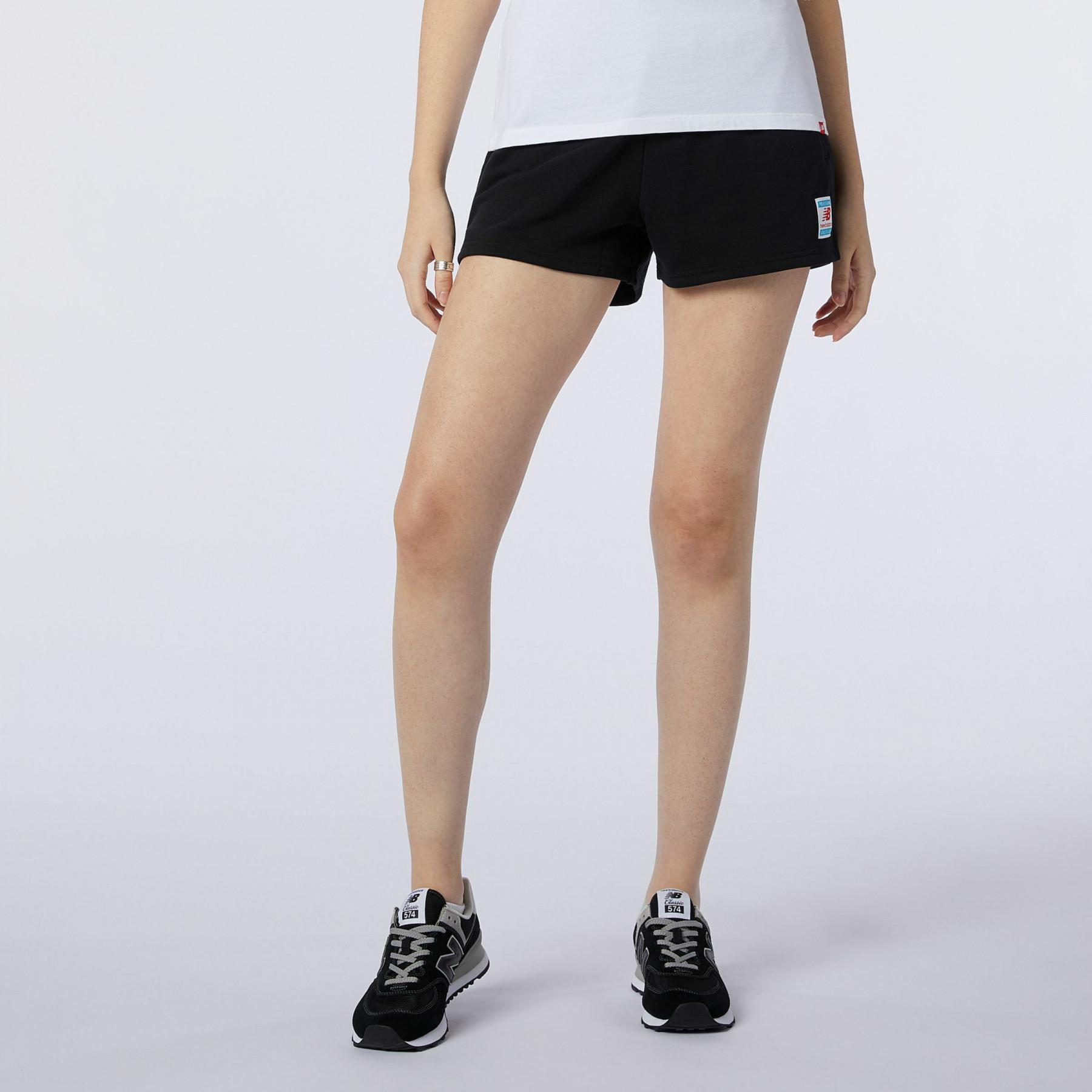 Pantalones cortos de mujer New Balance essentials