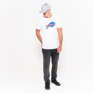 Camiseta New Era blanco logo Buffalo Bills