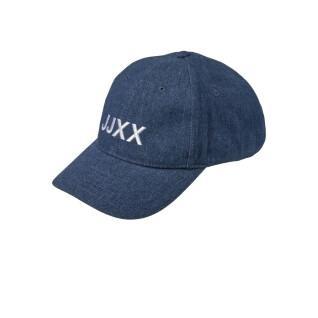 Gorra de mujer JJXX basic big logo denim
