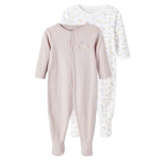 Pijama de bebé niña Name it Nightsuit (x2)