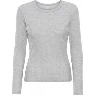 Camiseta de manga larga para mujer Colorful Standard Organic heather grey