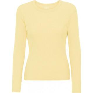 Camiseta de manga larga para mujer Colorful Standard Organic soft yellow