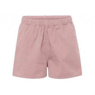 Pantalones cortos de sarga para mujer Colorful Standard Organic faded pink