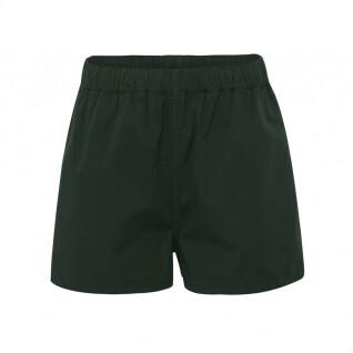 Pantalones cortos de sarga para mujer Colorful Standard Organic hunter green