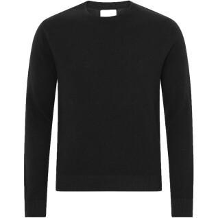 Jersey de lana con cuello redondo Colorful Standard Light Merino deep black