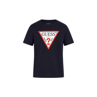 Camiseta con logo y cuello redondo Guess CN Original
