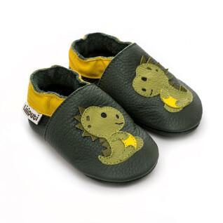 Zapatillas blanditas de bebé niño Liliputi Dino