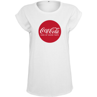 Camiseta mujer tamaños grandes Urban Classic coca cola round logo 