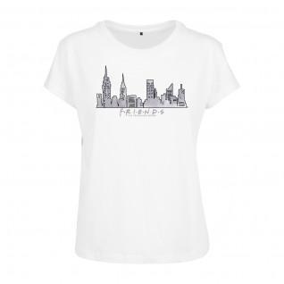 Camiseta de mujer Urban Classics friends skyline box