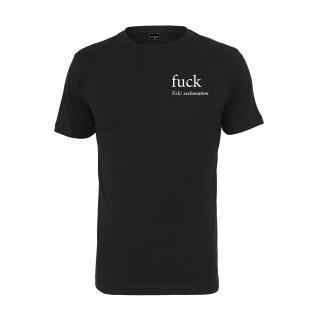 Camiseta Mister Tee Fuck you basic