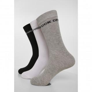 Calcetines Mister Tee fu 3-pa
