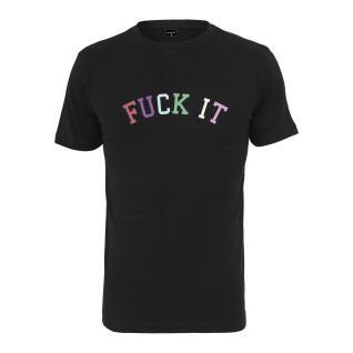Camiseta Mister Tee fuck it pastel