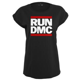 Camiseta de mujer Mister Tee run dmc logo