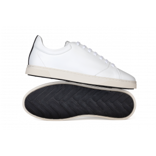 Zapatillas OTH Gravière White Recycled Leather / White Sole