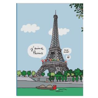 Cuaderno infantil grande con solapa Petit Jour Paris