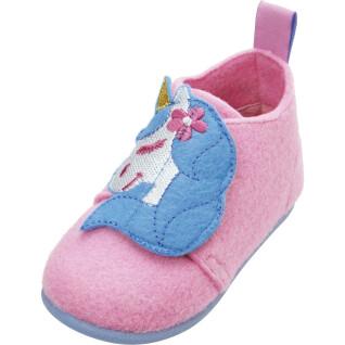 Zapatillas de casa de niña Playshoes Unicorn