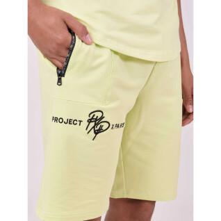 Pantalones cortos con banda de logotipo en contraste Project X Paris