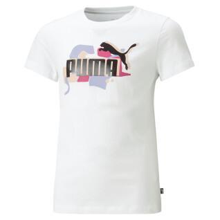 Camiseta de chica Puma Ess+ Street Art Logo