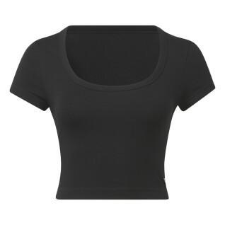 Camiseta crop top de mujer Reebok Classics