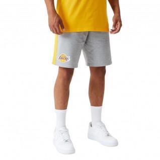 Pantalón corto New Era NBA Los Angeles Lakers logo