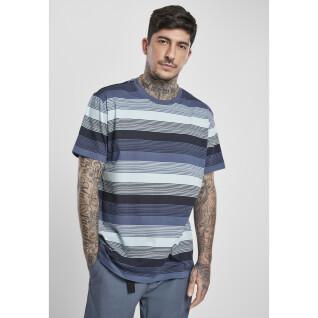 Camiseta Urban Classics yarn dyed sunrise stripe