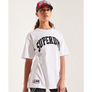 Camiseta lisa de mujer Superdry Varsity Arch