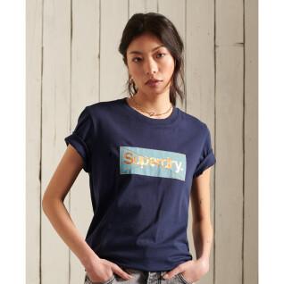 Camiseta con logo para mujer Superdry Core Patina
