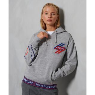 Sudadera con capucha estampada para mujer Superdry Sportstyle