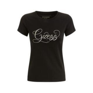 Camiseta de manga corta para mujer Guess Glitzy R4