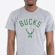 Camiseta New Era logo Milwaukee Bucks