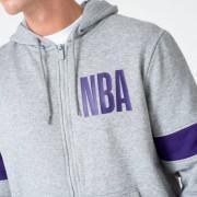 Sweat zipp New Era  NBA Los Angeles Lakers