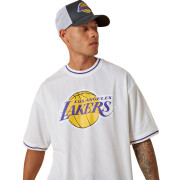 Camiseta de manga corta Los Angeles Lakers Mesh Logo