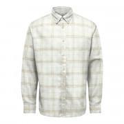 Camisa Selected flannel manches longues slim