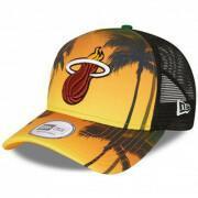 Gorra New Era NBA Miami Heat trucker summer city