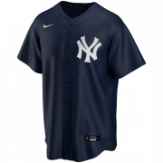 Réplica oficial de la camiseta New York Yankees segunda equipación