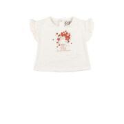 Camiseta para bebé niña Charanga Cumenita