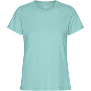 Camiseta mujer Colorful Standard Light Organic Teal Blue
