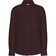 Camisa oversize Colorful Standard Organic Oxblood Red