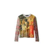 Camiseta de manga larga para mujer Desigual Gauguin